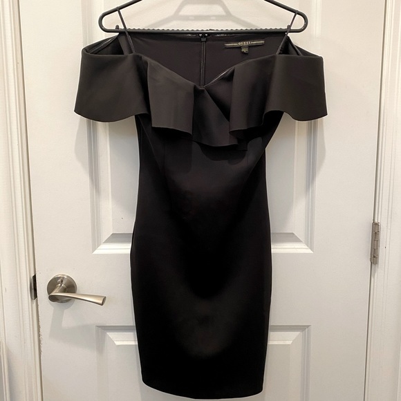 Guess Strapless Black Dress - Picture 1 of 5